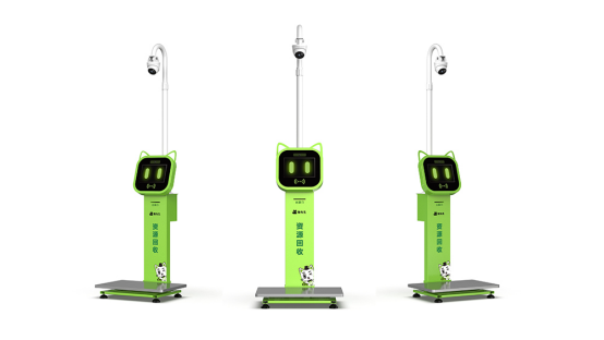 華展貓先生，智能再生資源回收站，廢品回收箱廠家