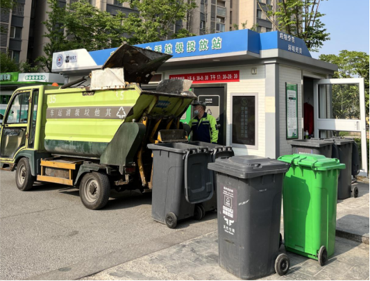 智能垃圾分類(lèi)房，定時(shí)定點(diǎn)垃圾收集點(diǎn) 廠(chǎng)家定制