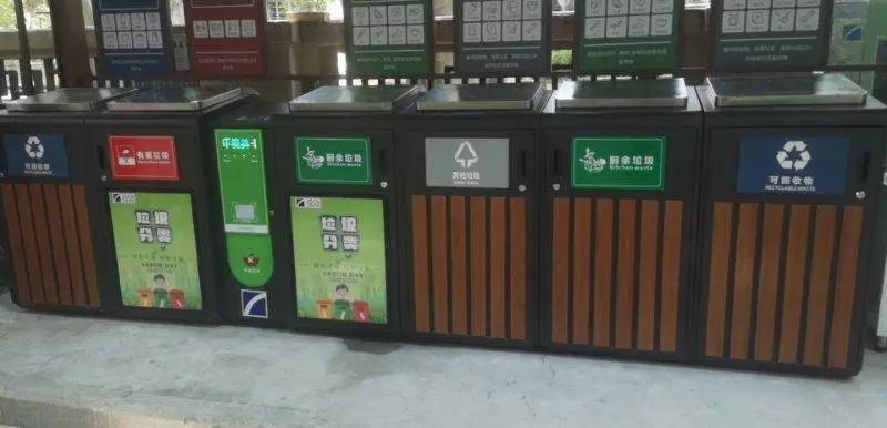 貓先生智能垃圾分類亭，定時定點垃圾收集點 ，垃圾亭生產(chǎn)廠家