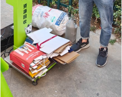 貓先生廢品回收，智能再生資源回收站，廢品回收箱價(jià)格，收集柜生產(chǎn)廠家