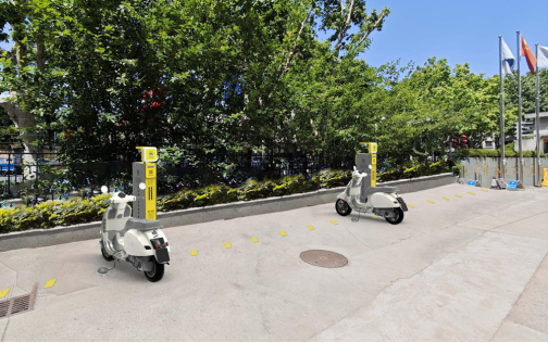 電單車充電樁，智能無線充電樁，智能掃碼電動自行車充電樁廠家